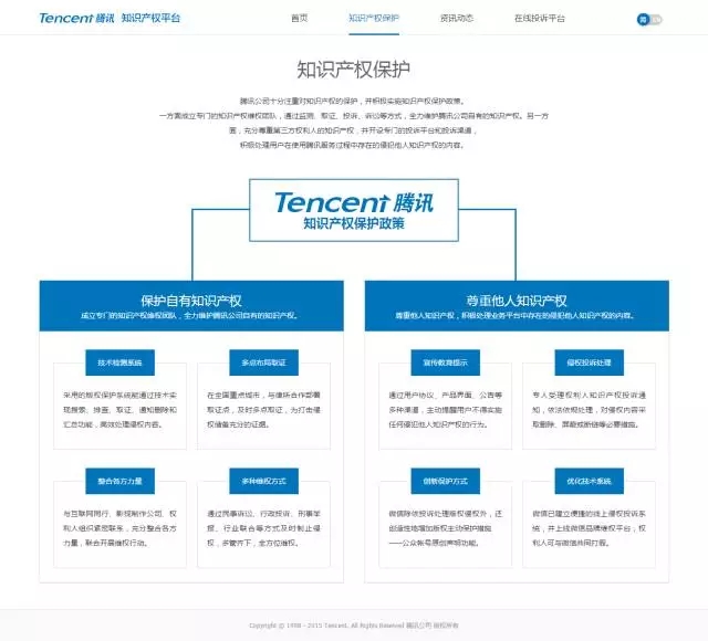 腾讯知识产权平台正式上线，持续发力知识产权保护