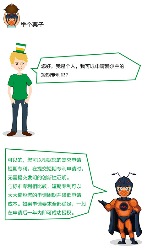 【海外】爱尔兰专利年费及外观设计续展制度