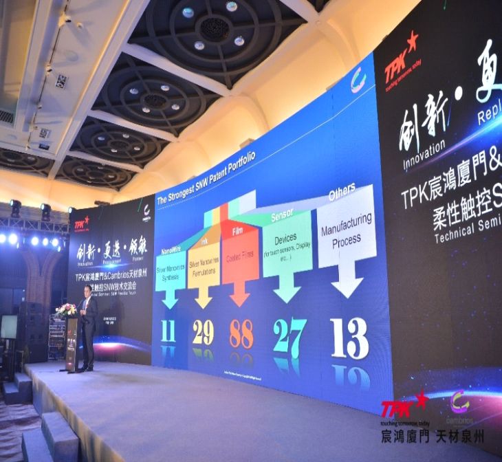 纳米银专利大战开打！ Cambrios正式于美国提出C3Nano专利无效