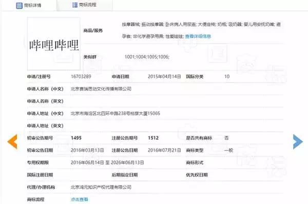 A 站抢注B站「哔哩哔哩」商标，用于充气娃娃！B站上诉被驳回