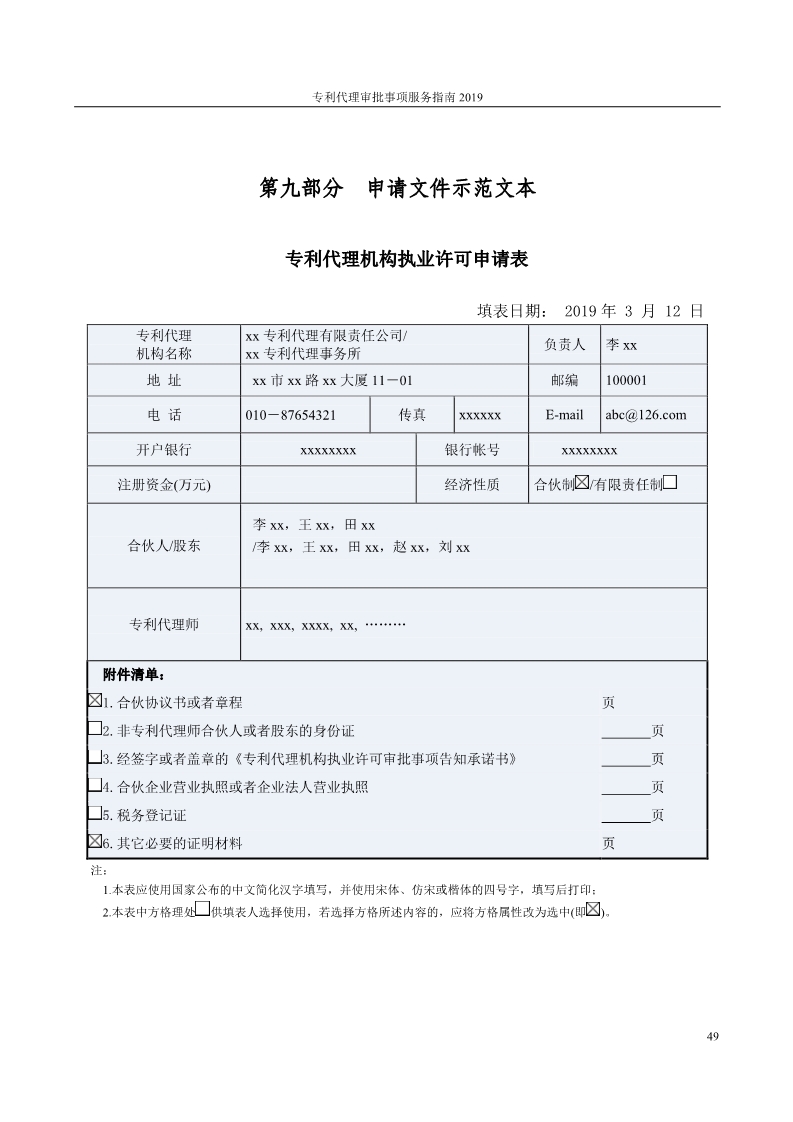 2019最新专利代理审批事项服务指南公布！（5.31起实施）