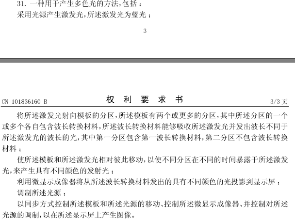 科创板企业光峰科技的专利逆袭战!