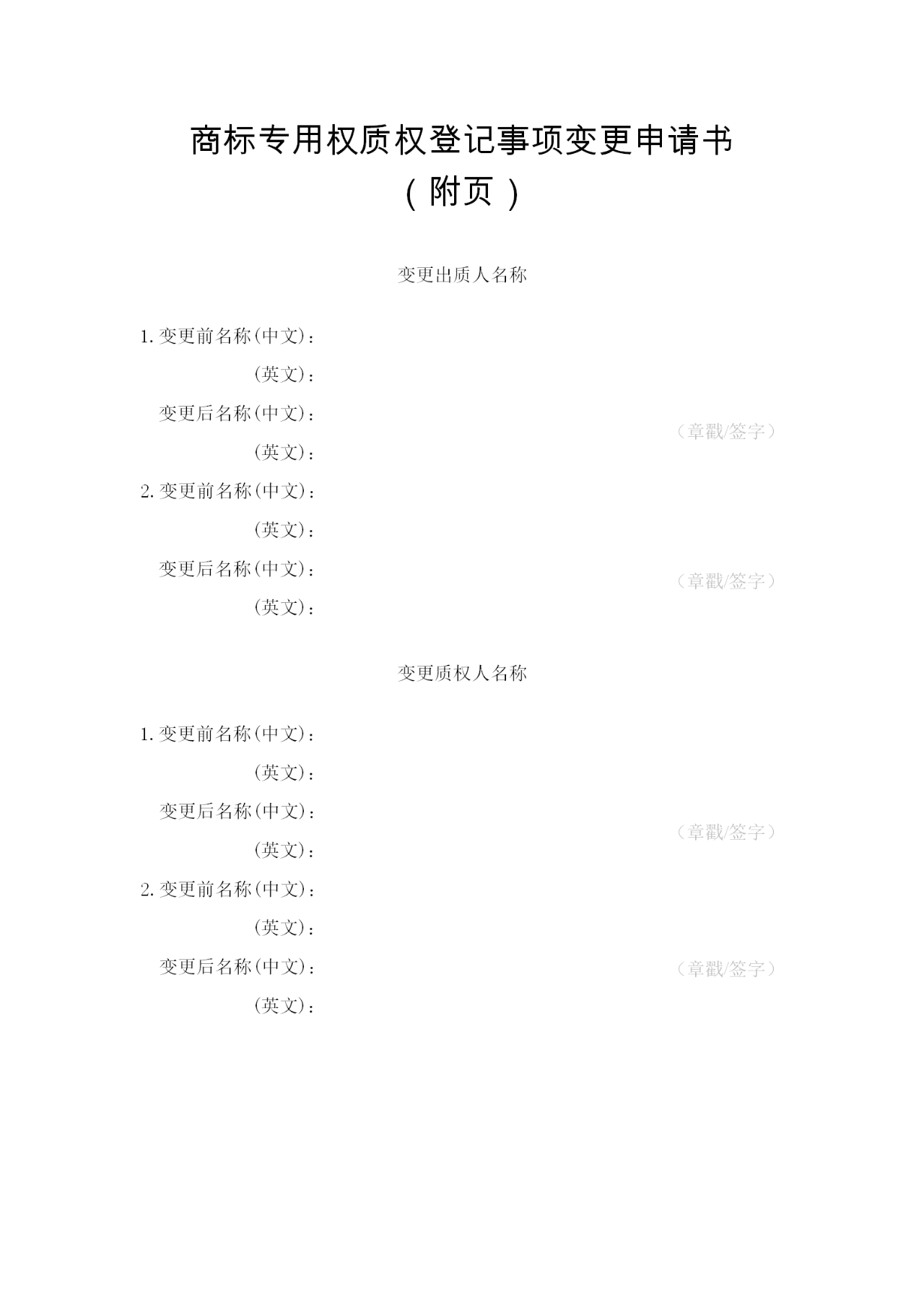 《注册商标专用权质押登记程序规定》5月1日起施行