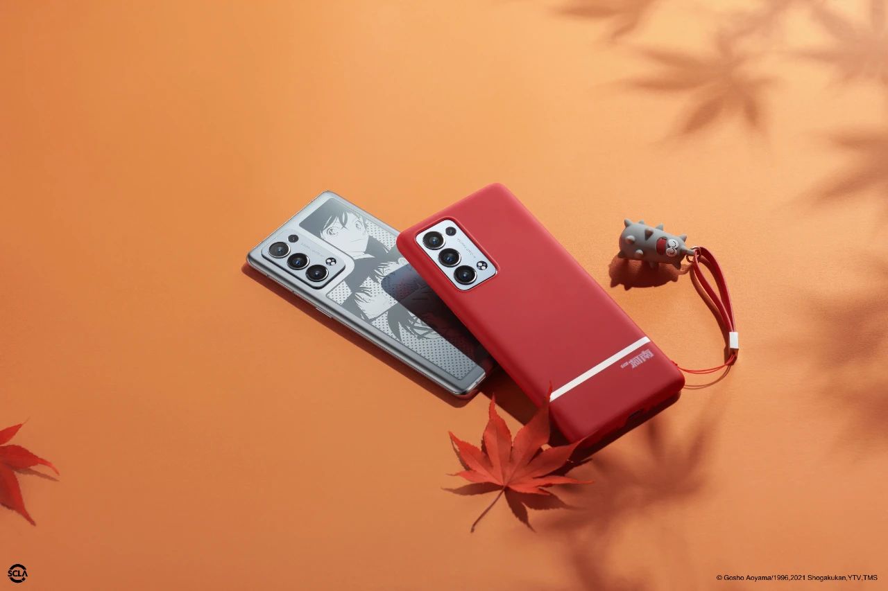 OPPO Reno6 Pro+ 柯南限定版发布，电致变色方案，联名元素拉满