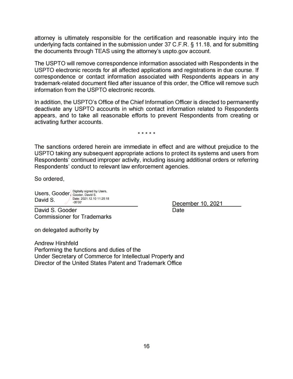 超1.5万件美国商标被作废！美国专利商标局对中国某知识产权公司实施制裁