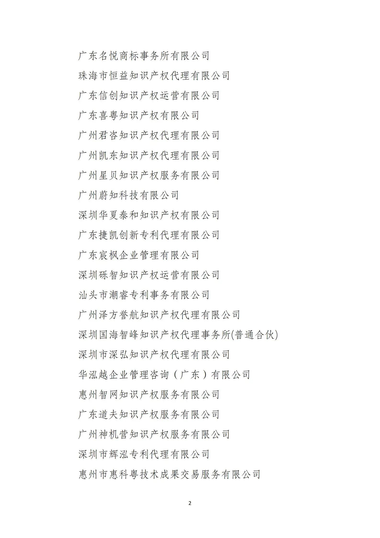 公告！这30家商标代理公司被认定为2022年度广东商标代理服务规范单位