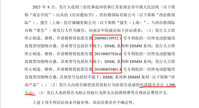 IPO路难行？国内专利诉讼涉案过亿，国外涉诉产品遭退换货