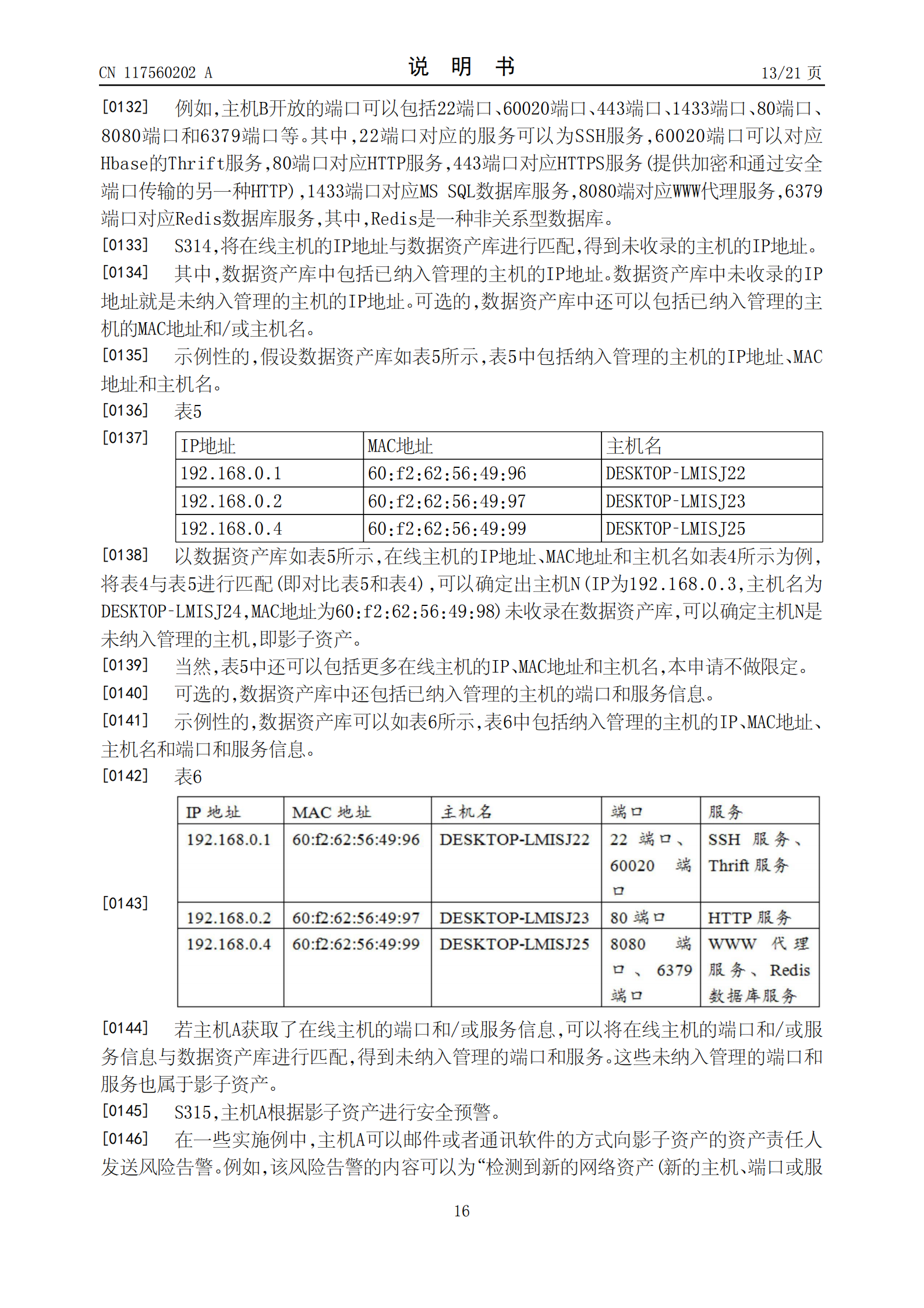 能够有效识别企业的影子资产，降低企业被攻击的风险！荣耀公司申请网络资产探测专利