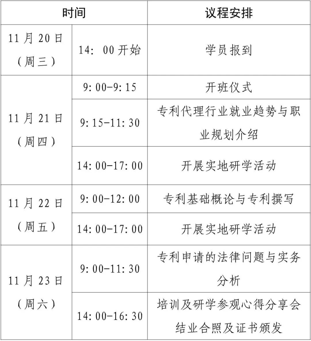 报名倒计时！2024年广东省专利代理研学活动11月与你相约广州！